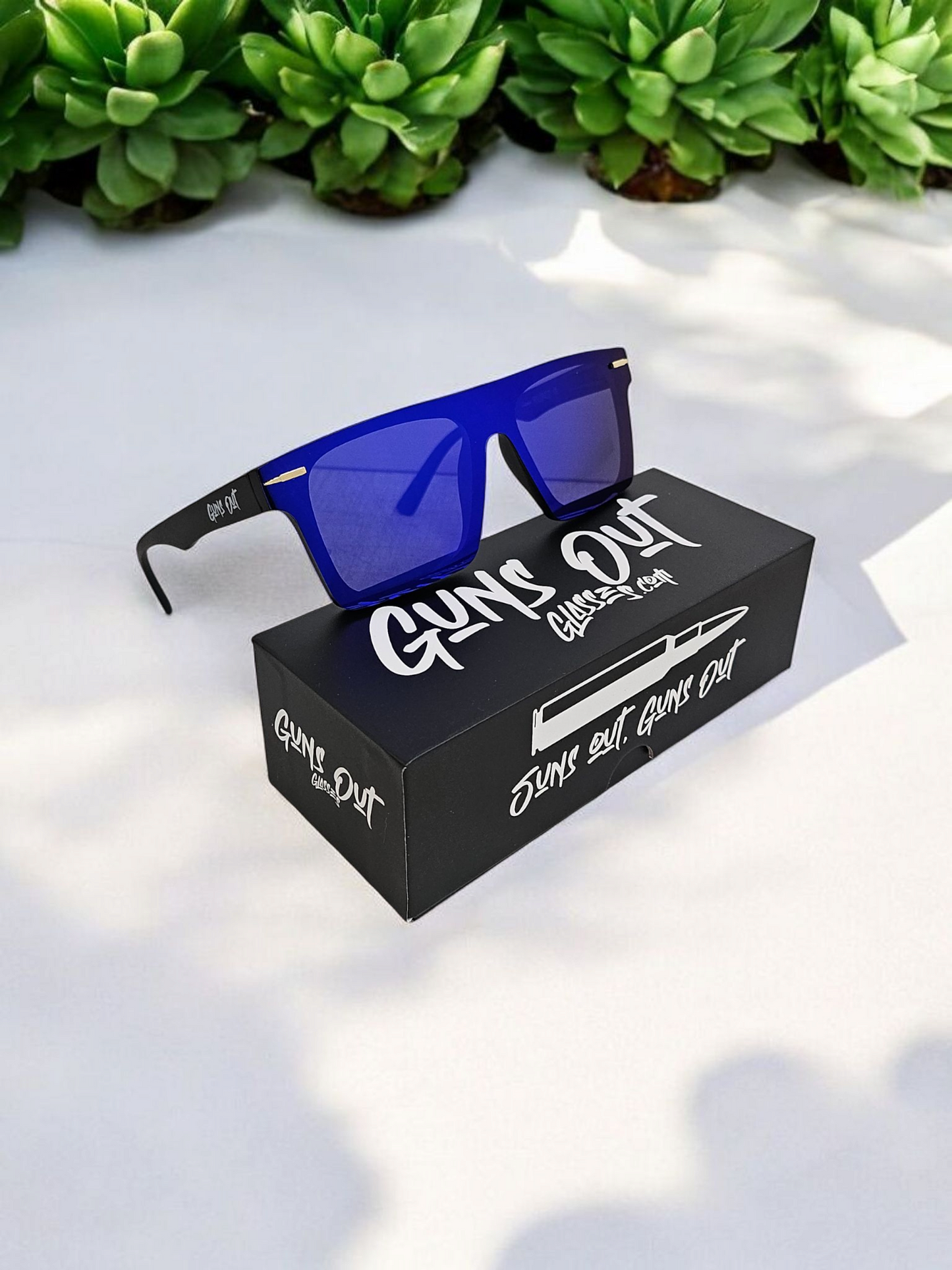 Blue - GUNS OUT GLASSES