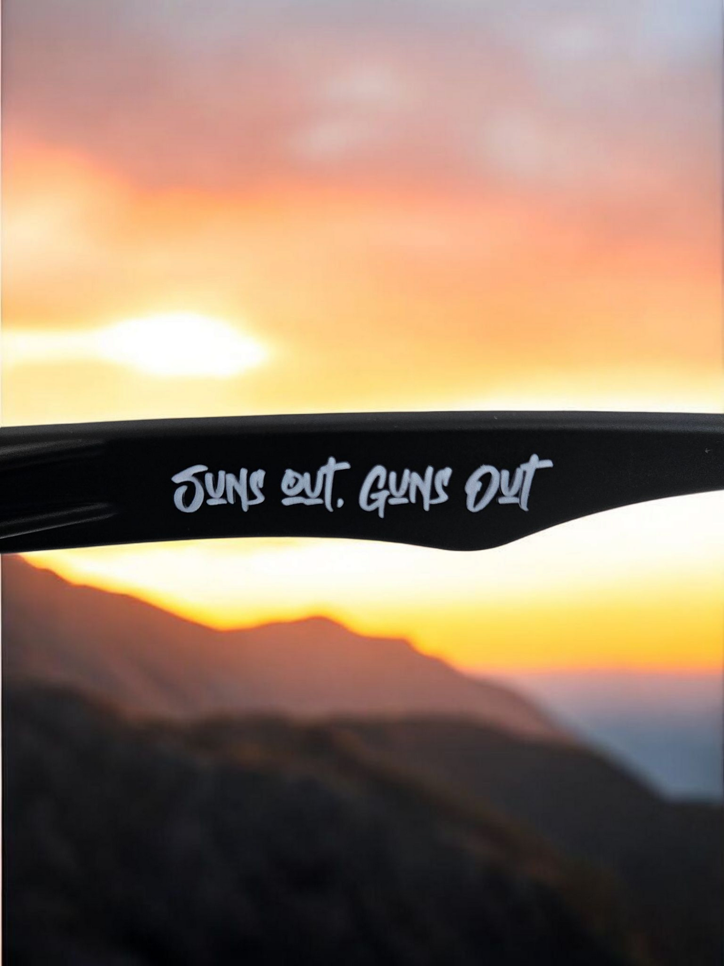 Black - GUNS OUT GLASSES