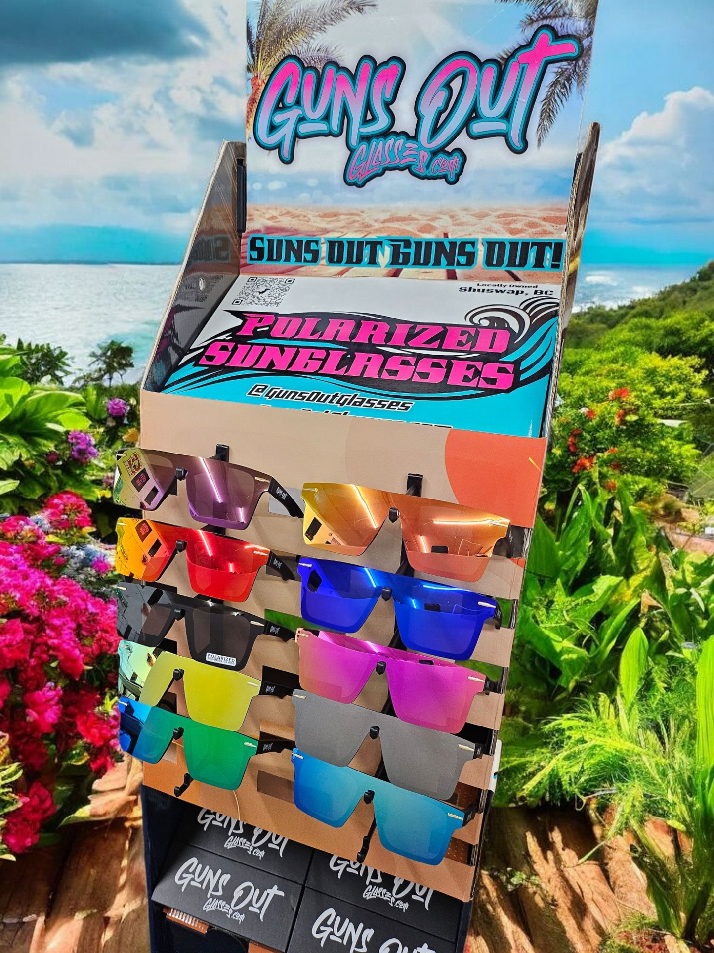 Black - GUNS OUT GLASSES