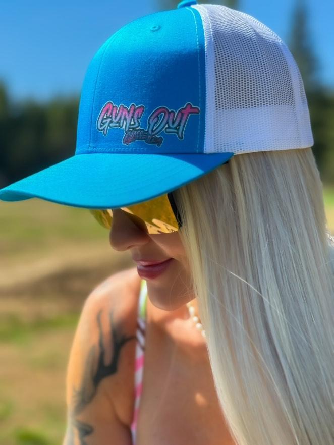 Teal Trucker Hat