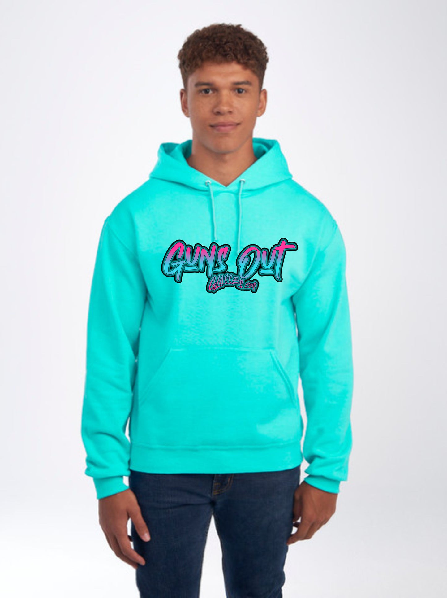 scuba blue hoodie