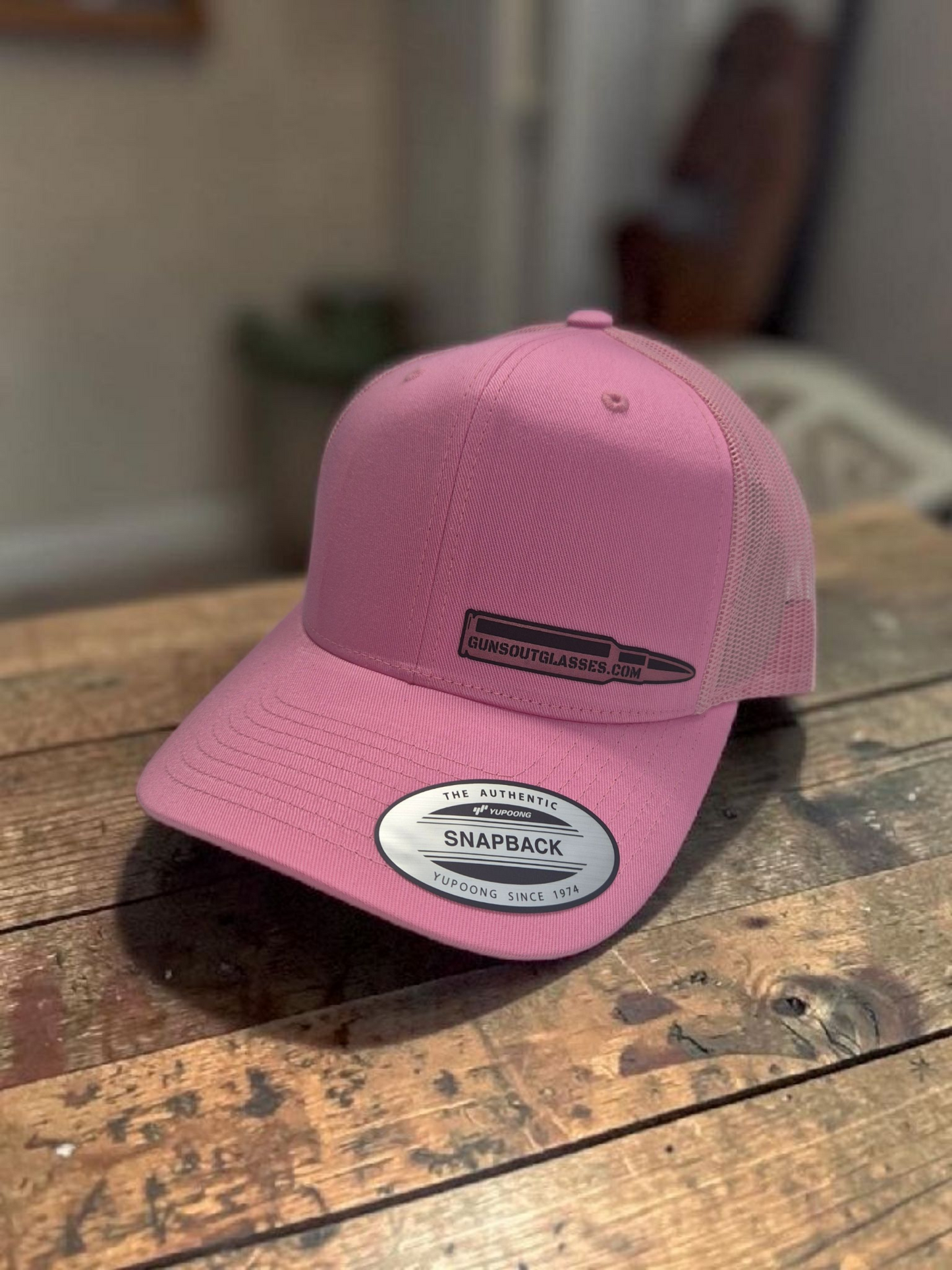 Snapback Trucker Hat - Pink