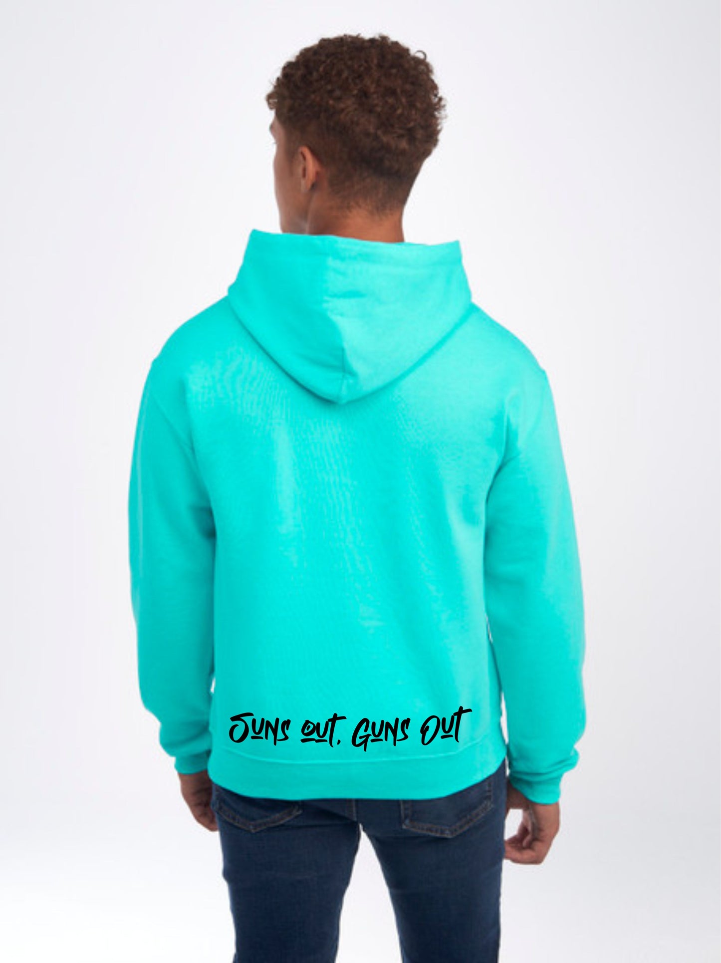 scuba blue hoodie