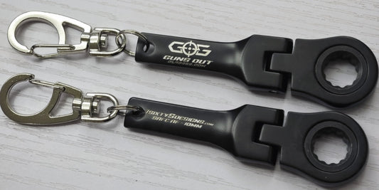 Elusive 10mm Wrench Key Chain